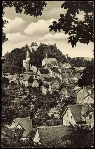 Ansichtskarte Lindenfels (Bergstraße) Stadtpartie 1957