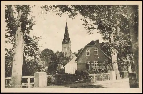 Ansichtskarte Bad Fallingbostel Straßenpartie 1940