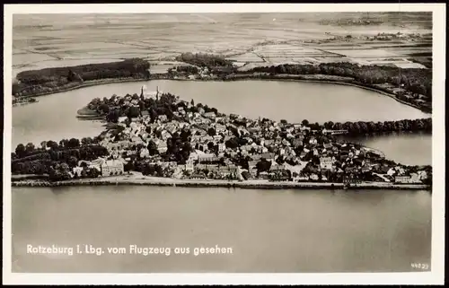 Ansichtskarte Ratzeburg Luftbild 1961