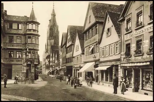 Ansichtskarte Reutlingen Wilhelmstraße 1902/1970