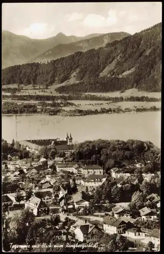 Ansichtskarte Tegernsee (Stadt) mit Blick aum Ringbergschloß 1970