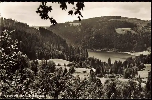 Ansichtskarte Häusern Gasthof Albtalblick 1964