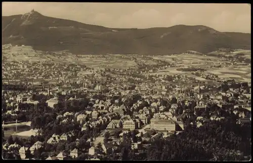 Postcard Reichenberg Liberec Totale 1955