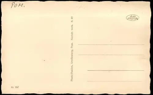 Postcard Greifenberg Gryfice Hohes Tor, Restaurant Torquelle 1930