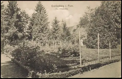 Postcard Greifenberg Gryfice Die Ottohöhe - Pommern 1913