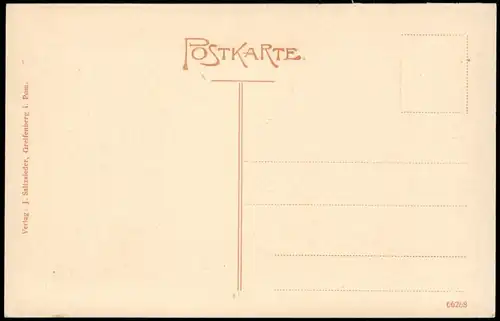 Postcard Greifenberg Gryfice Ausblick vom Balkon der Ottoshöhe 1912