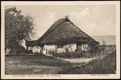 Henkenhagen Ustronie Morskie Rauchhaus Kr. Kolberg Körlin Pommern 1925