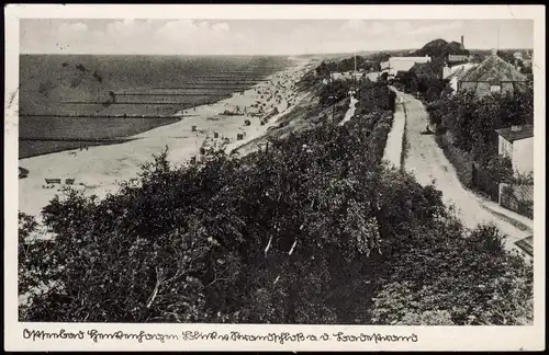 Henkenhagen Ustronie Morskie Strandstraße Kr. Kolberg Körlin 1940