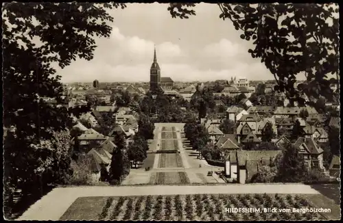 Ansichtskarte Hildesheim Blick vom Berghölzchen 1959