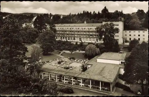 Ansichtskarte Bad Schwalbach Langenschwalbach Staatl. Kurhotel - Anlagen 1962
