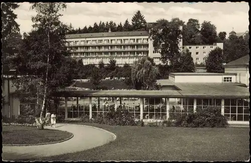 Ansichtskarte Bad Schwalbach Langenschwalbach Am Kurhotel 1962