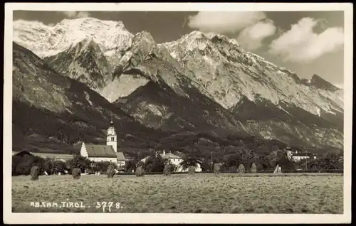 Ansichtskarte Absam Panorama-Ansicht 1935