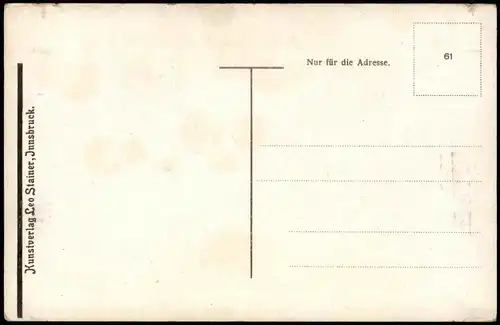 Ansichtskarte Igls Panorama-Ansicht mit Serles und Habicht 1920