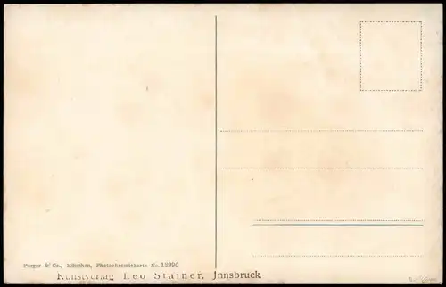 .Tirol Neue Solsteinhütte d. A. V. S. Innsbruck mit Großem Solster Tirol 1910