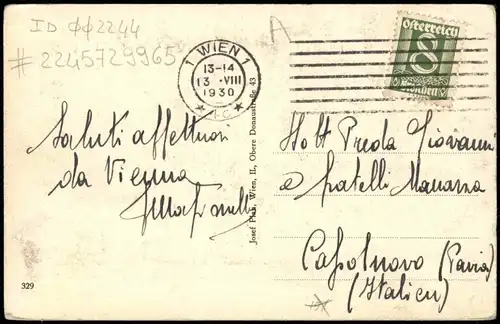 Ansichtskarte Wien Amalienbad 1930