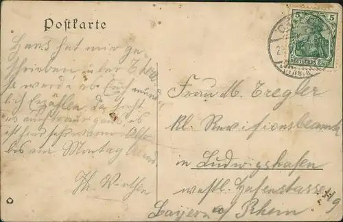 Ansichtskarte Köln Die Post Hauptpost Gebäude-Ansicht 1907