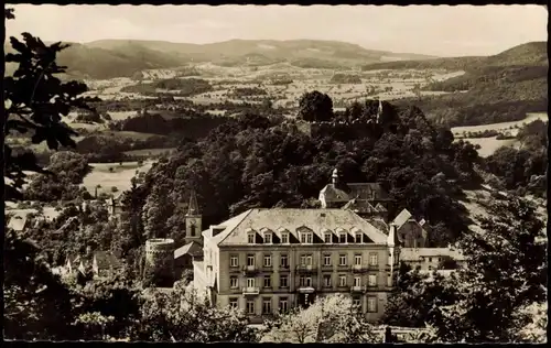 Ansichtskarte Lindenfels (Bergstraße) Hotel Odenwald - Fotokarte 1960