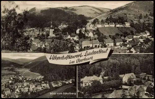Ansichtskarte Bad Lauterberg im Harz 3 Bild: Stadtansichten 1965