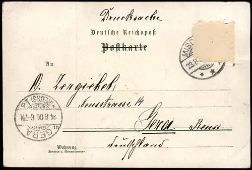 Litho AK Misdroy Międzyzdroje Belvedere, Kurhaus, Strand - Gruss aus 1900