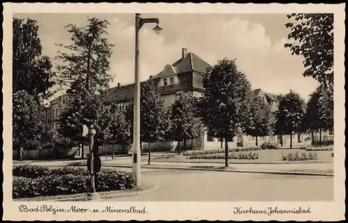 Postcard Bad Polzin Połczyn Zdrój Kurhaus Johannisbad. 1938