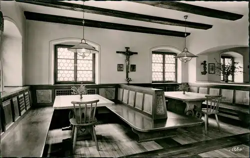 Ansichtskarte Allmannshofen Kloster Holzen Klosterstüble 1970  gel. 1991