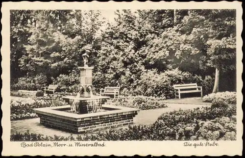 Postcard Bad Polzin Połczyn Zdrój Die gute Stube. 1936