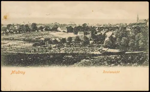 Postcard Misdroy Międzyzdroje Totalansicht, Pommern 1906