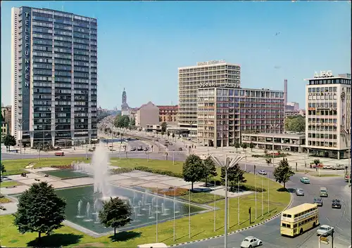 Charlottenburg-Berlin Ernst-Reuter-Platz Ernst Reuter Square 1969