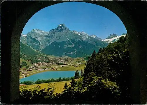 Ansichtskarte Innertkirchen Umlandansicht mit Hahnen und Spannörter 1972