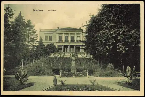 Postcard Misdroy Międzyzdroje Kurhaus. 1928