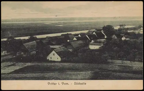 Pritter-Swinemünde Przytór Świnoujście Südseite - Pommern 1916