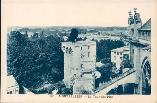 CPA Montpellier La Tour des Pins 1943