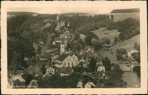 Ansichtskarte Passau Umland-Ansicht von Bad Hals bei Passau 1943