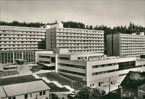 Bad Elster Staatsbad: Therapiegebäude und Bettenhäuser 1985