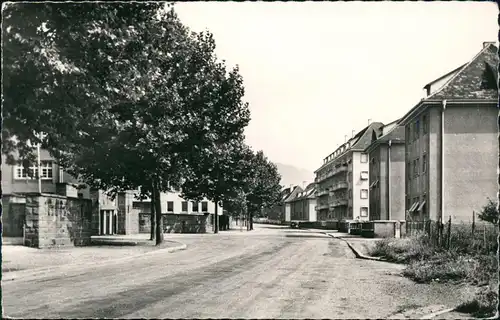 Ansichtskarte Offenburg Straßenpartie 1954