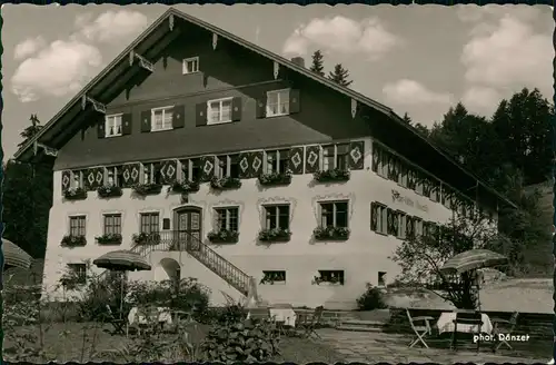 Ansichtskarte Oberstaufen Alpengasthof Eibelesmühle Gasthof im Allgäu 1958