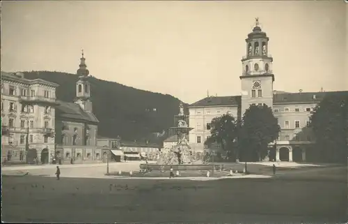 Ansichtskarte Salzburg Residenzplatz 1928