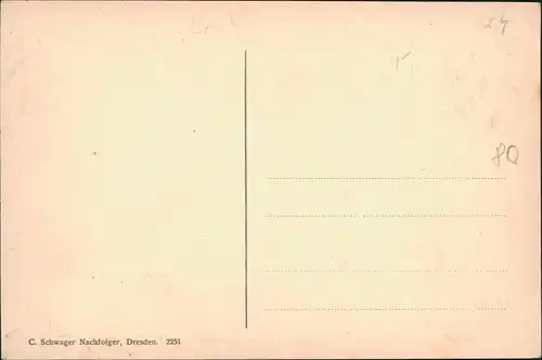 Ansichtskarte Jonsdorf Kurhaus Gondelfahrt. 1917