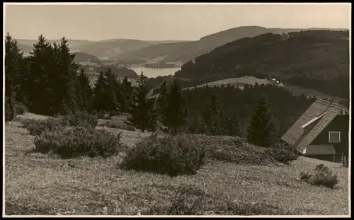 Foto Titisee-Neustadt Blick auf den Titisee 1936 Privatfoto Foto