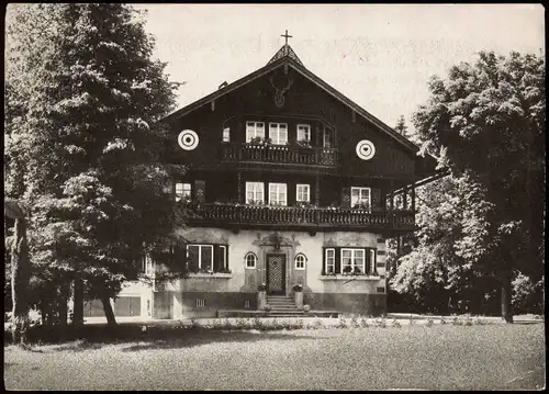 Bad Wörishofen Villa am Zollhaus Gaststätte im Privathausstil 1965