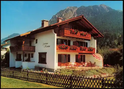 Ansichtskarte Oberstdorf (Allgäu) Gästehaus HERMINE Am Schelmenhang 1980