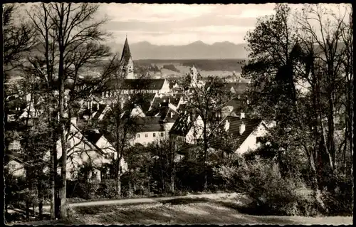 Ansichtskarte Kaufbeuren Panorama-Ansicht 1960