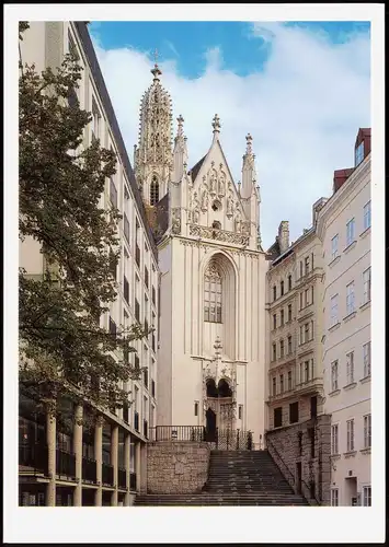 Ansichtskarte Wien Kirche Maria am Gestade 2000