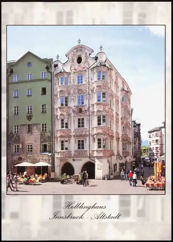 Ansichtskarte Innsbruck Helblinghaus Innsbruck Altstadt 2000