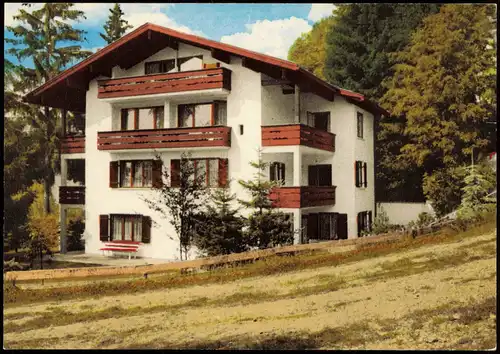 Ansichtskarte Oberstdorf (Allgäu) Gästehaus Lind 1971