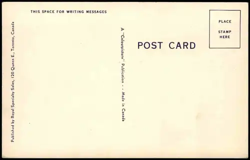 Toronto Monument Commemorating Opening of Queen Elizabeth Way 1920