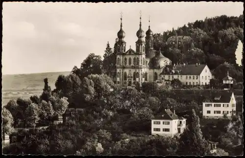 Ansichtskarte Würzburg Käppele Wallfahrtskirche Mariä Heimsuchung 1955