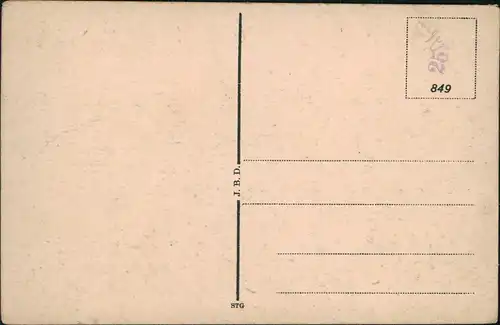 Ansichtskarte Gera Schloss Osterstein, Flußpartie 1918