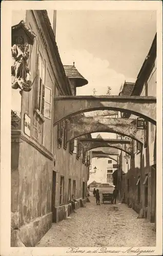 Ansichtskarte Krems (Donau) Amtsgasse 1923