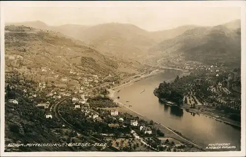 Postcard Salesel Dolní Zálezly Böhmen - Talblick - Fotokarte 1929